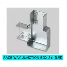 RACE WAY JUNCTION BOX 2방 (L형) (레이스 웨이  정션 박스 2방 L형)